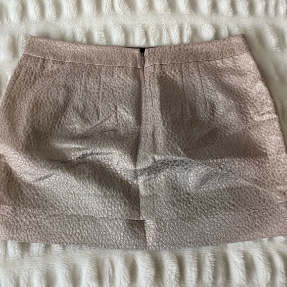 Express metallic mini skirt size 10 - Picture 4 of 12